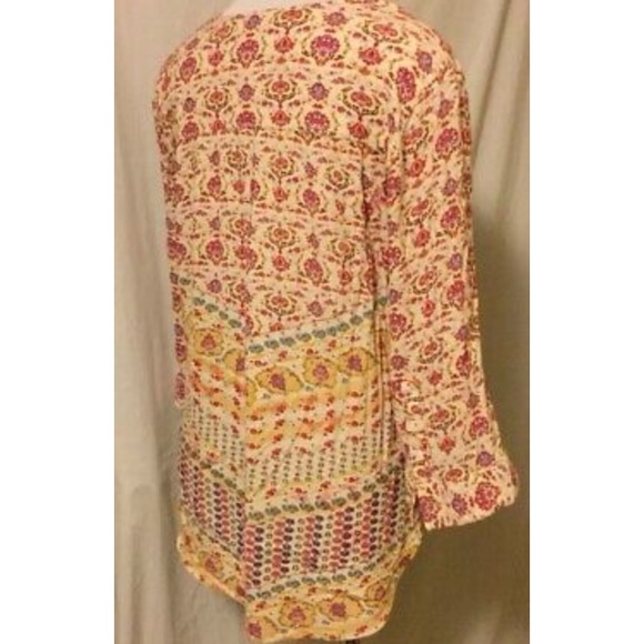 Nine West Large red floral Lucy blouse - Picture 4 of 8